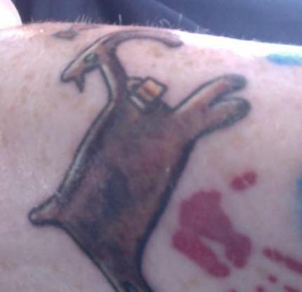  ED baffled fans in May 2012 when he tweeted: “Just got a tattoo of a goat.” I mean, he’s not even an Aries – he’s Aquarius.