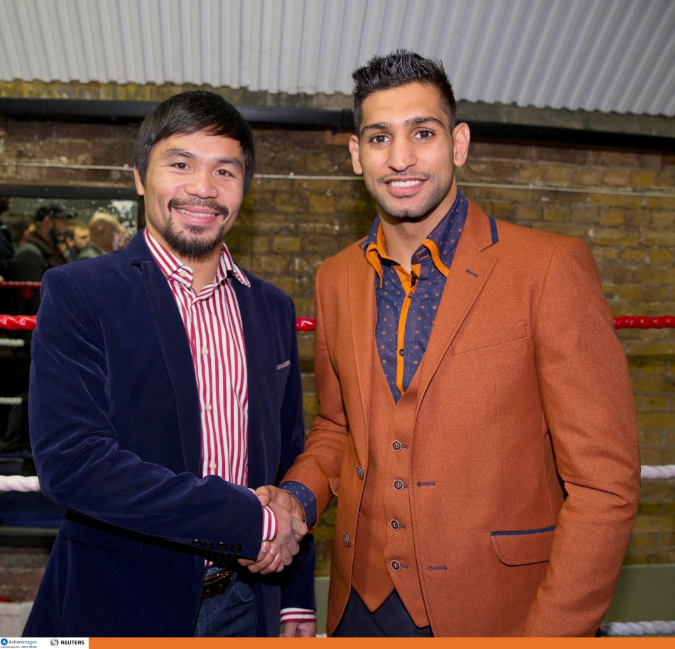 Amir Khan is still hopeful a £30million mega-fight against Manny Pacquiao is still on the cards