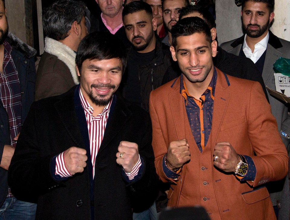 The prospect of Amir Khan and Manny Pacquiao fighting in April is apparently slim now, according to the latter's promoter