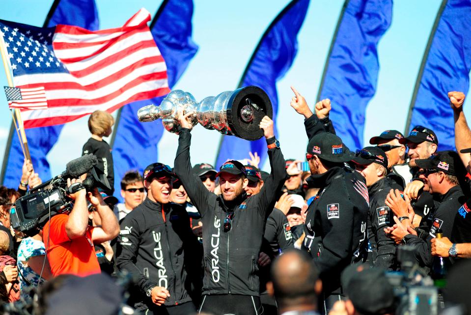  Ben Ainslie helped Team Oracle USA to victory last time out in 2013