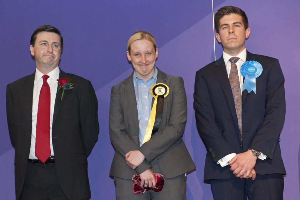  Ms Black was just 20 when she ousted Douglas Alexander in 2015