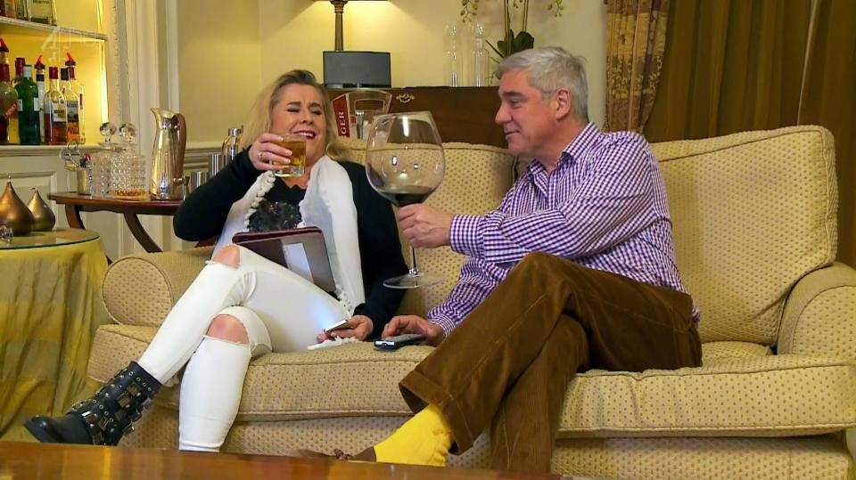  The posh pair quit Channel 4's Gogglebox last year after a three-year stint on the show