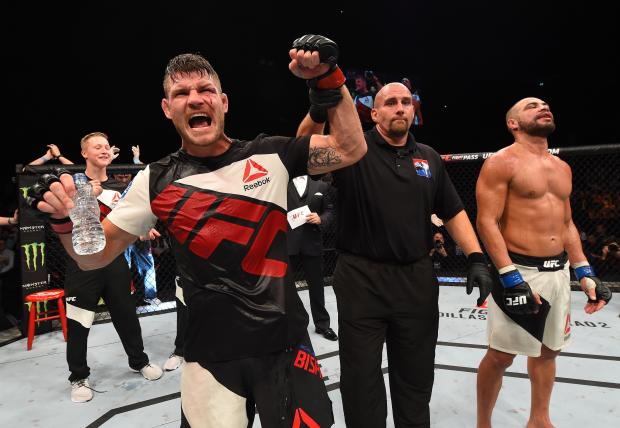 Michael Bisping won the main event at the 2015 edition of UFC Glasgow