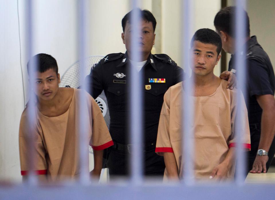  Zaw Lin and Wai Phyo were sentenced to death for the murders