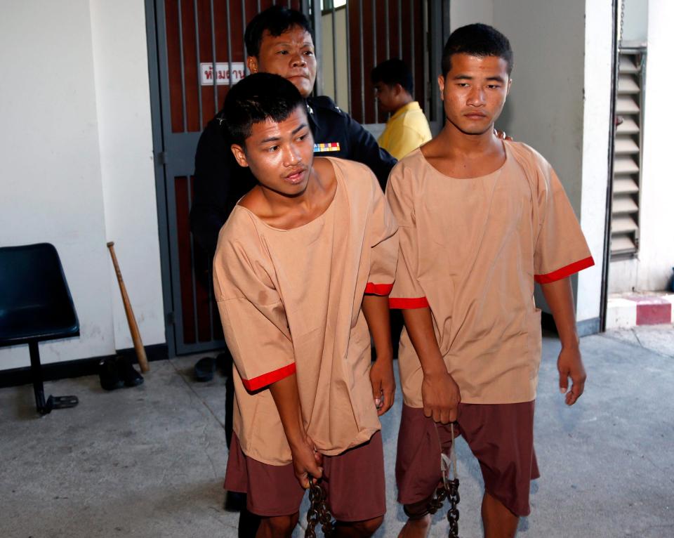  Lin and Phyo initially confessed to the killings but then retracted their statements saying they were tortured