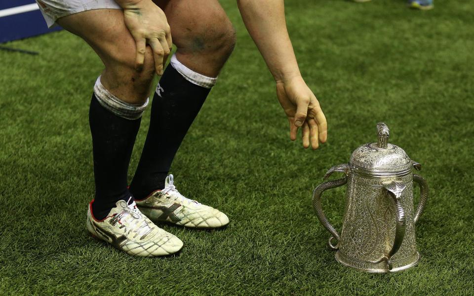  England and Scotland compete for the Calcutta Cup at the Six Nations every year