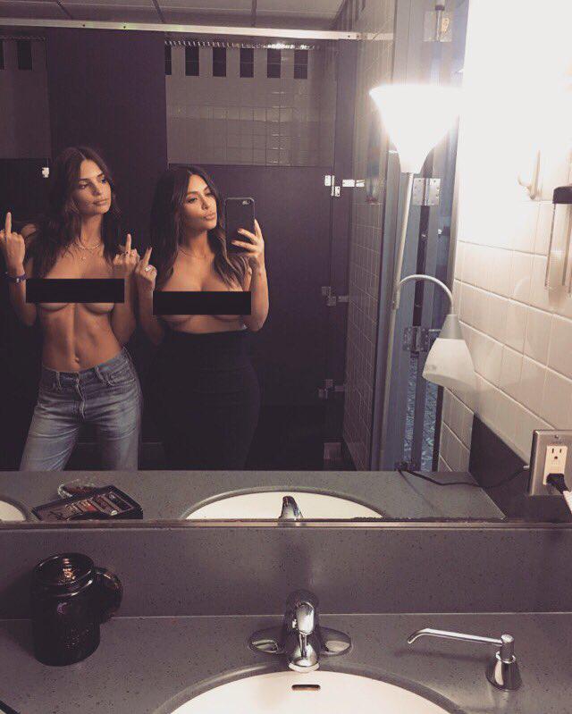  Kim isn't shy in showing off her body on social media