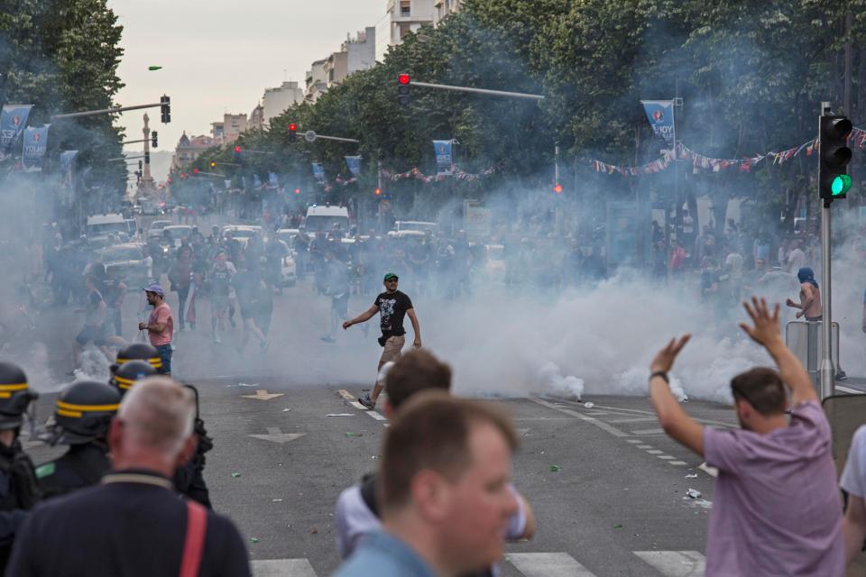  Fan violence marred Euro 2016 but a Russian lawmaker wants to make it acceptable