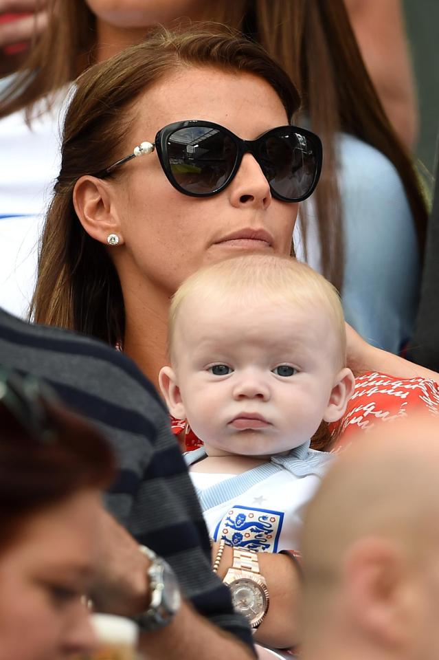  Baby Kit Rooney has bagged his first job as a toy tester