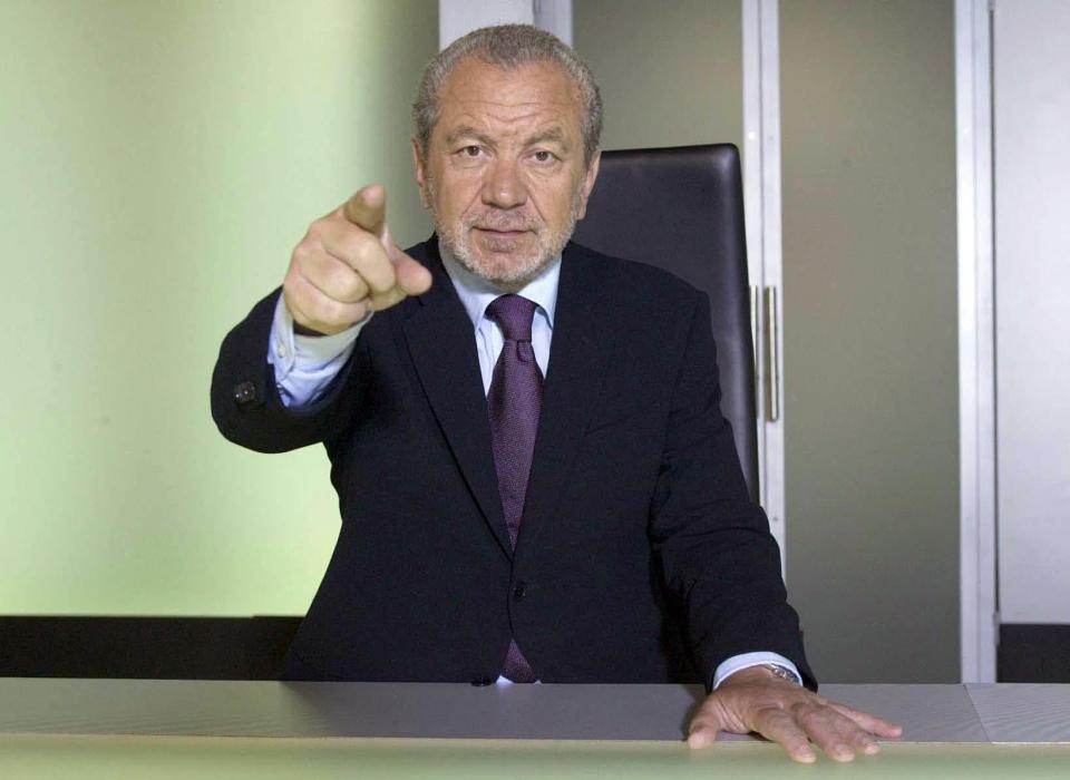  Lord Sugar says the tax hike is 'punitive' and 'demoralising'