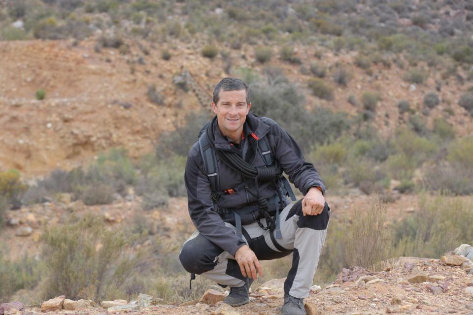  Bear Grylls creates 'predictable' situations in his children's book