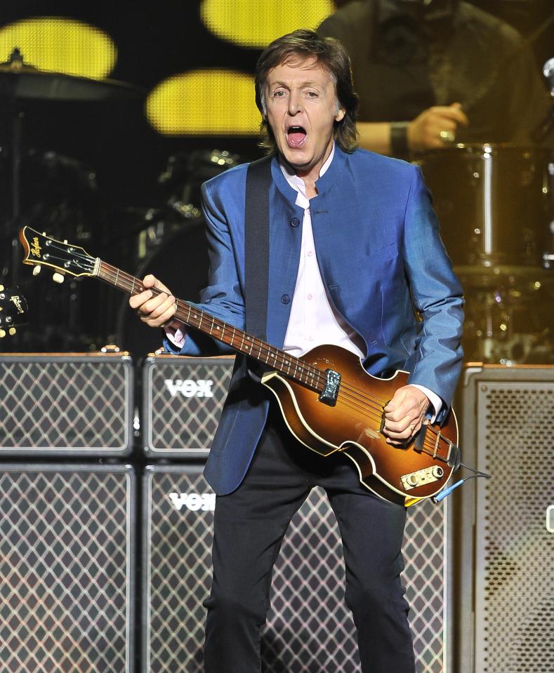 Sir Paul McCartney performed the opening gig at Golden 1 Center in October