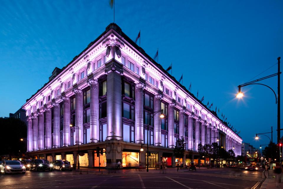  The couple were spotted at swish London store Selfridges