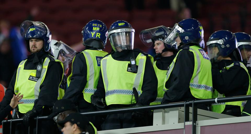 Police reveal they have a 'robust' plan ahead of tomorrow night's game