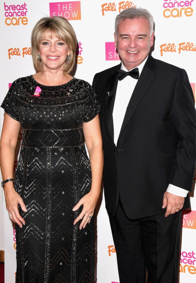  Eamonn spoke of his relief to Holly Willoughby and Phillip Schofield