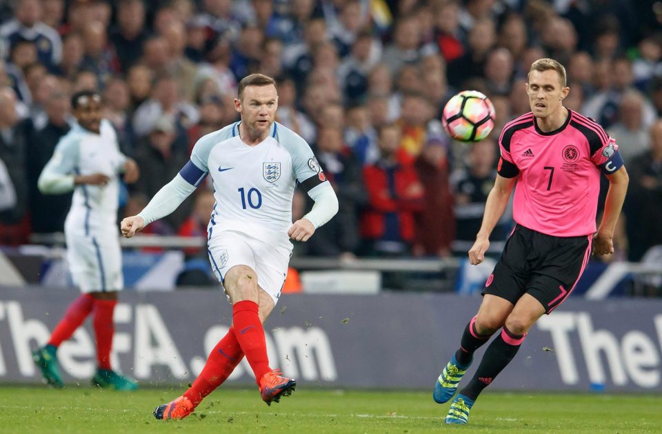  Wayne Rooney is facing the end of his England career despite being record scorer