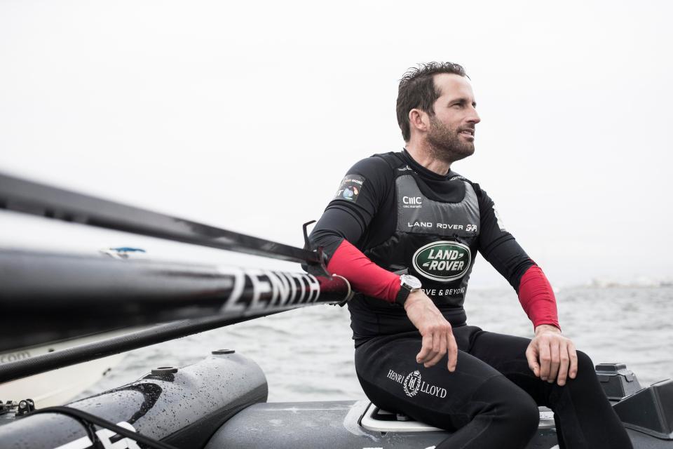  Ben Ainslie will take part in qualification for his Land Rover BAR team