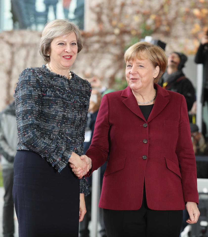  Comes after Angela Merkel said the UK cannot agree a divorce deal in parallel with a trade agreement