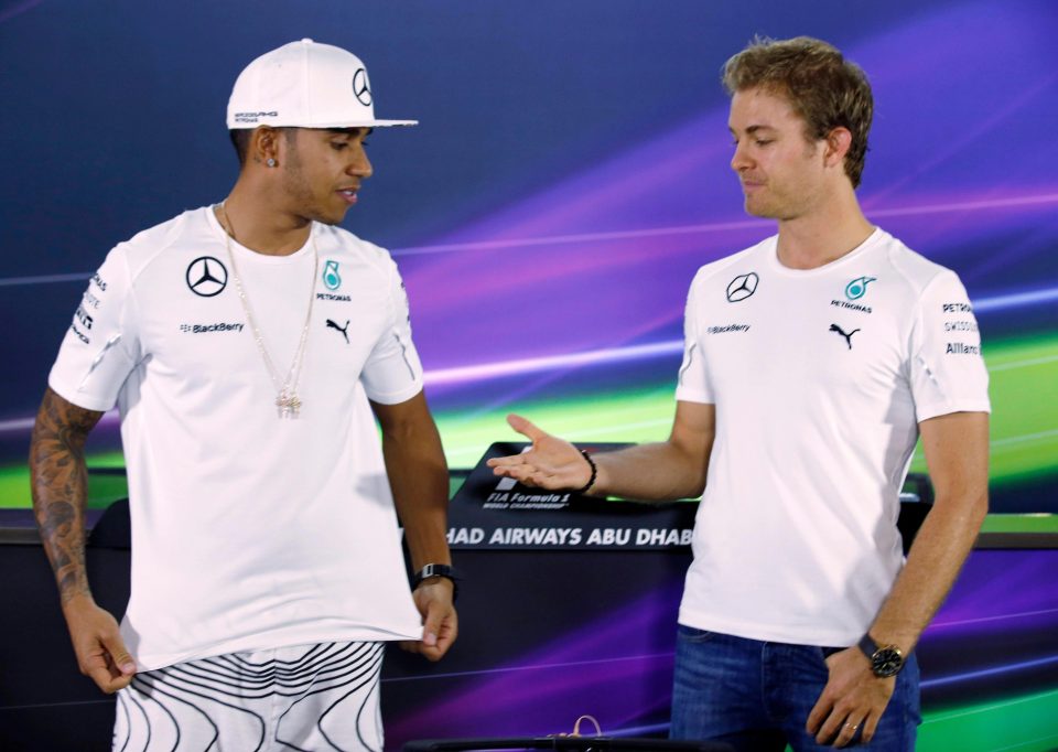 Hamilton and 2016 champion Rosberg had an up-and-down relationship at Mercedes