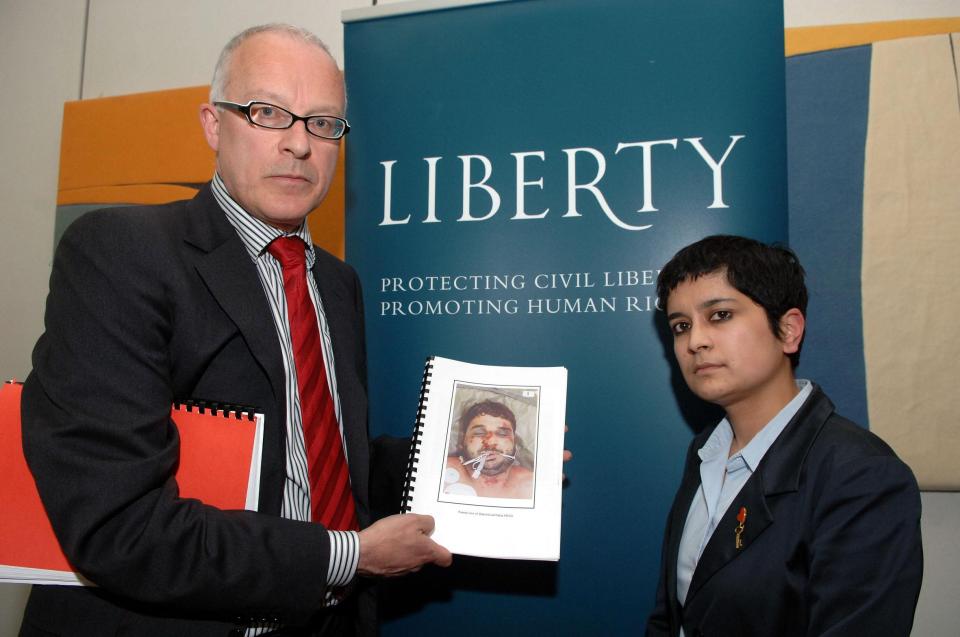  Shiner was lauded by human rights organisation Liberty for his work