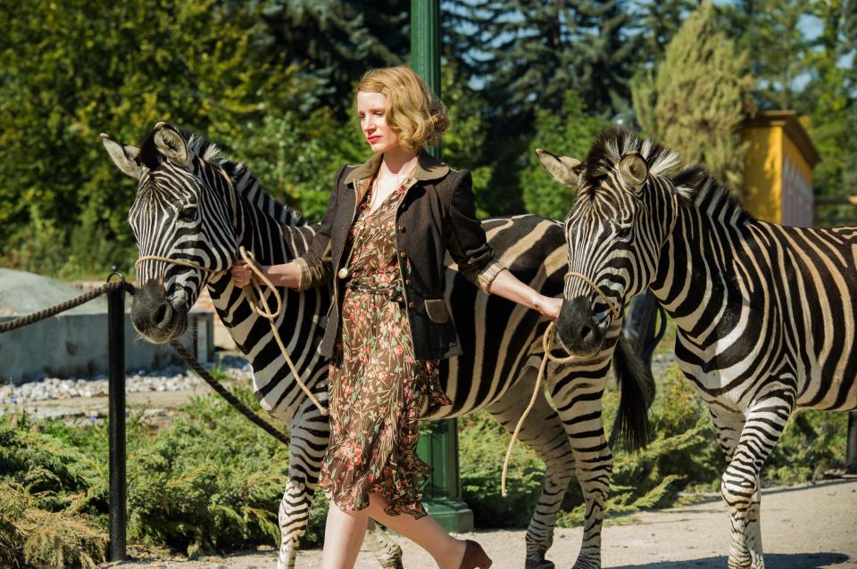  Jessica Chastain stars as Antonina in The Zookeeper's Wife