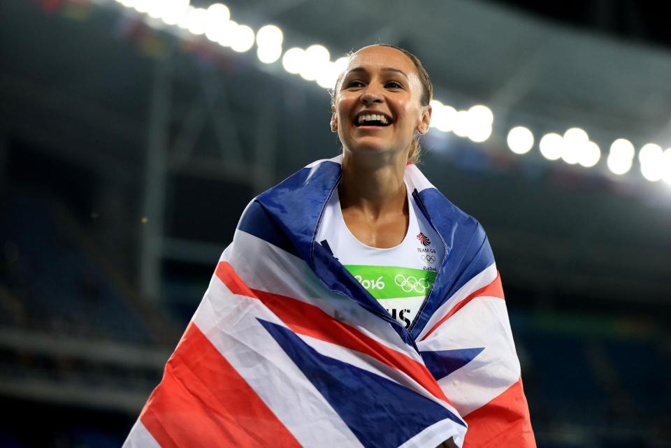  Ennis-Hill, 38, enjoyed a glittering career when she won gold medals in all of the major competitions