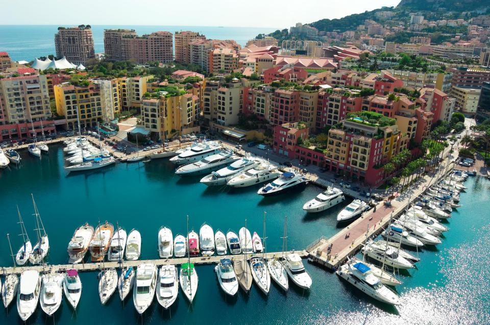  Lap of luxury . . . Monaco is home to the F1 season