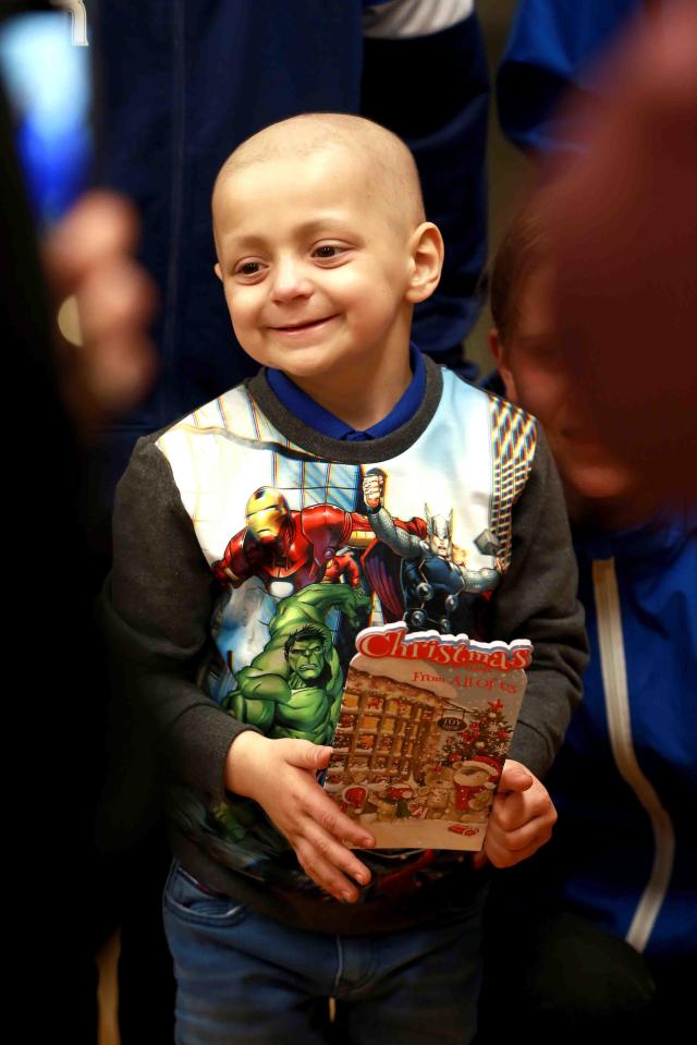 A charity box raising money for five-year-old Bradley Lowery has been found by police after being stolen yesterday