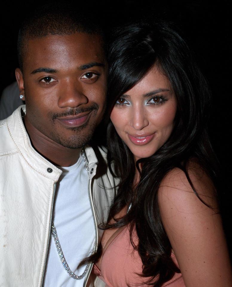  Kim Kardashian famously hit the big time following her leaked sex tape with then boyfriend Ray J