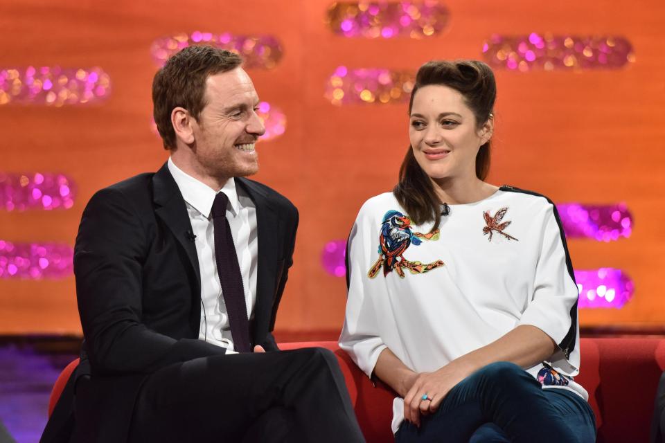  She starred in recent blockbuster Assasin's Creed with Macbeth co-star Michael Fassbender