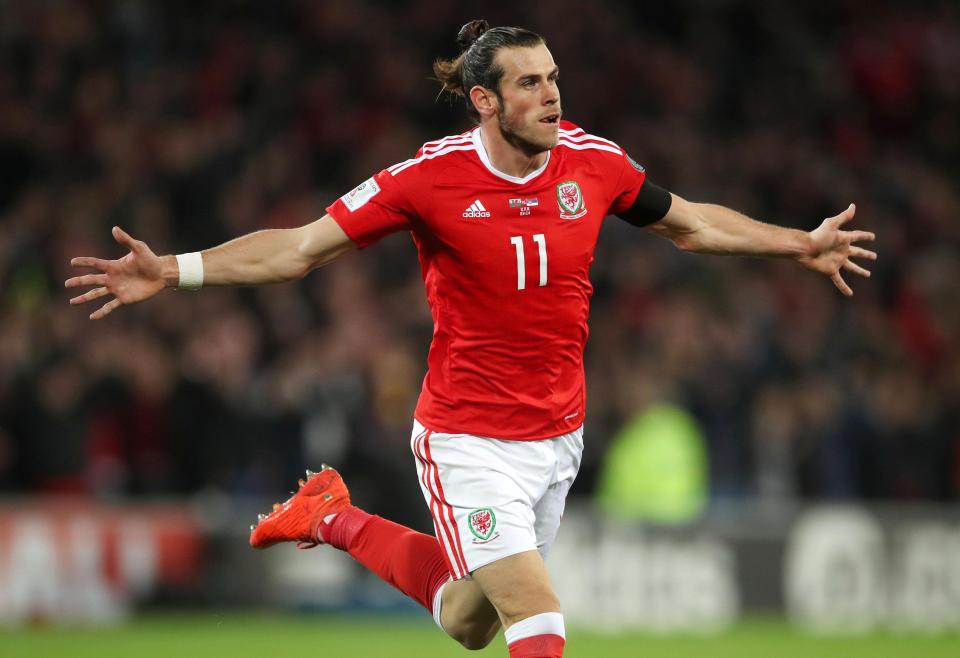 Welsh international Gareth Bale is the 6th in the most followed sport star list