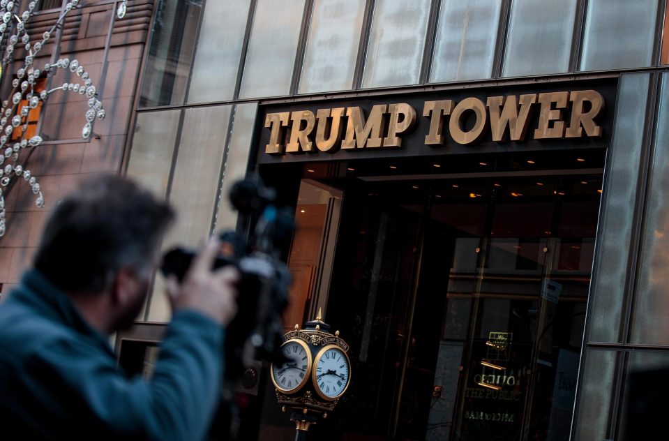  President Trump claims his building flagship building Trump Tower in Manhattan was bugged during the US election