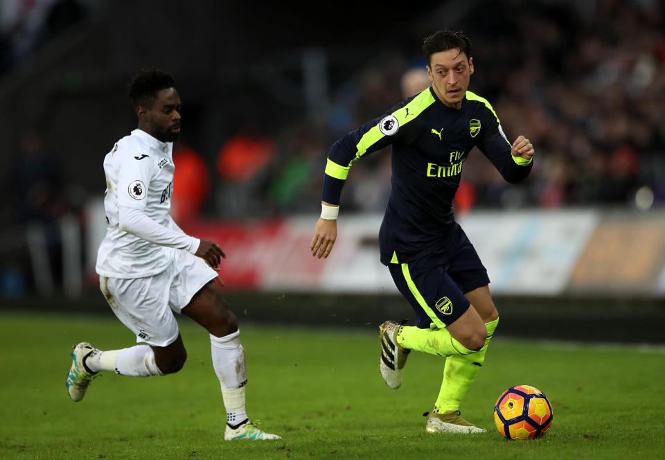 Ozil has been strongly linked with a move away from the Emirates this summer