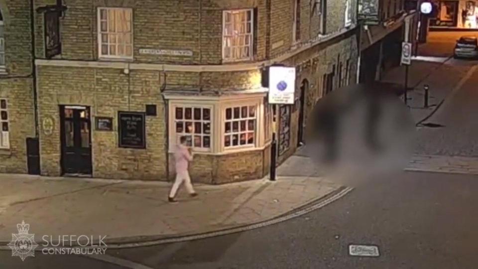  CCTV shows the last known movements of Corrie McKeague