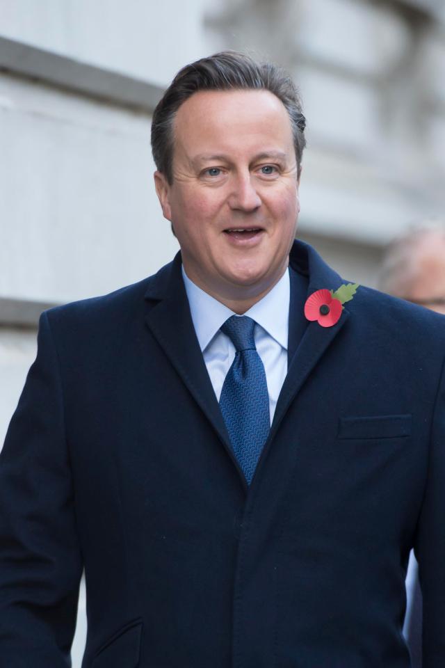  David Cameron brought in the foreign aid law two years ago