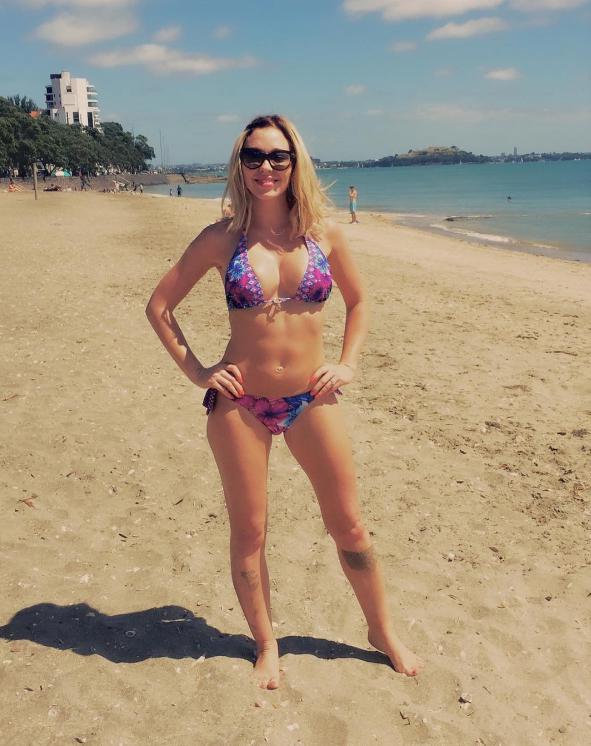  The mum-of-four has been hitting the gym hard to achieve her stunning figure