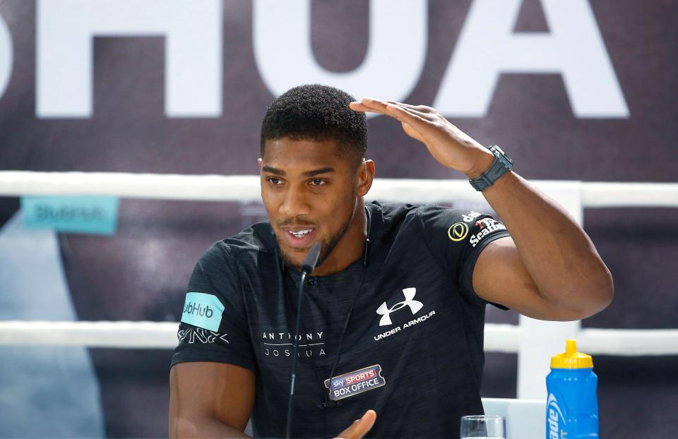  Joshua says he would 'love' Tony Bellew to knock out David Haye