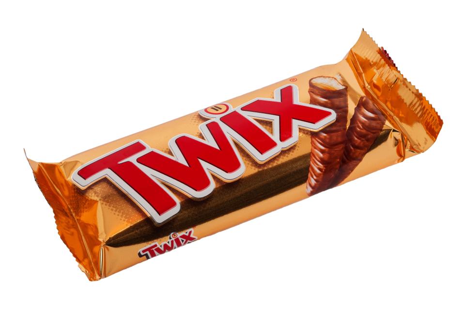  Twix have gone from 58g to 50g