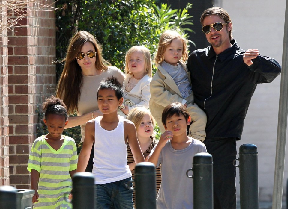 Brangelina have six kids together – three of whom are adopted