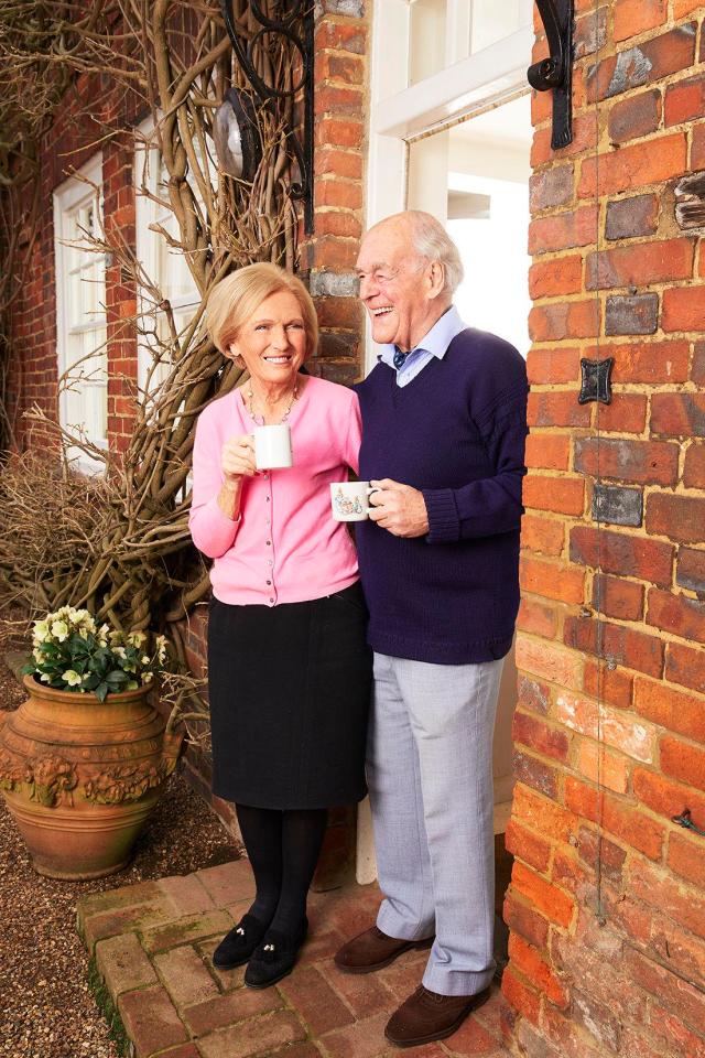 Mary Berry and husband