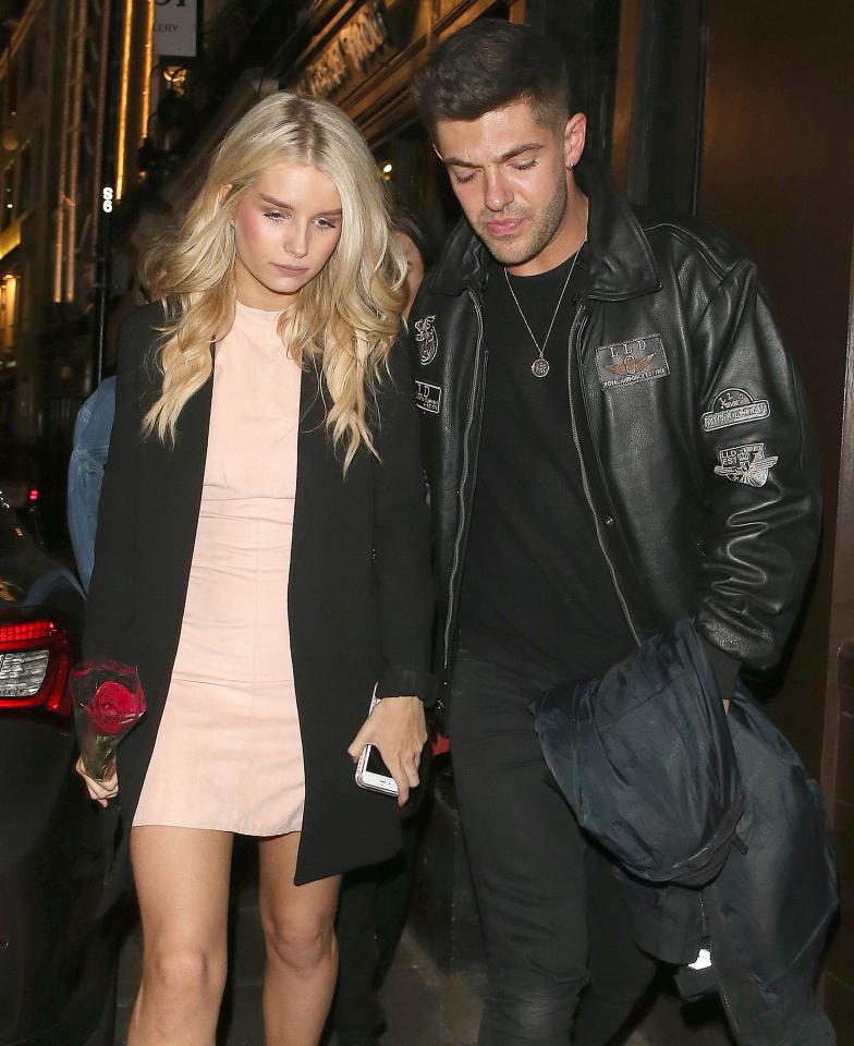  Alex Mytton and Lottie Moss have NOT split up following a bitter argument at a charity boxing match