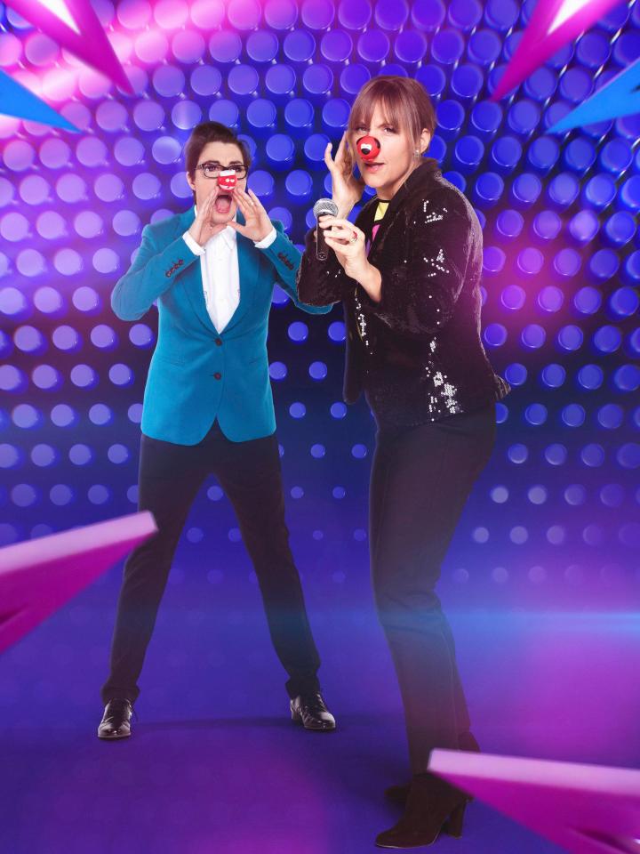  Sue and Mel have kept up the tradition of committing crimes against comedy for Red Nose Day