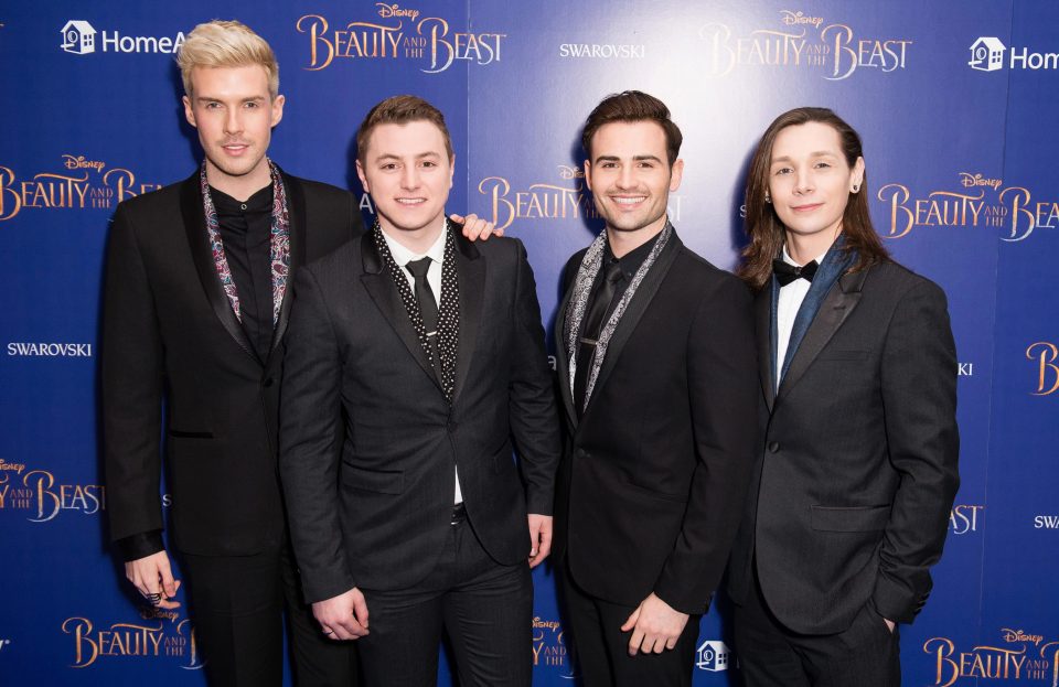  Collabro have hit back at ex-band member Richard Hadfield's remarks