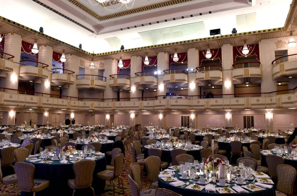  The Grand Ballroom at the hotel which has hosted some of the worlds most rich and powerful people