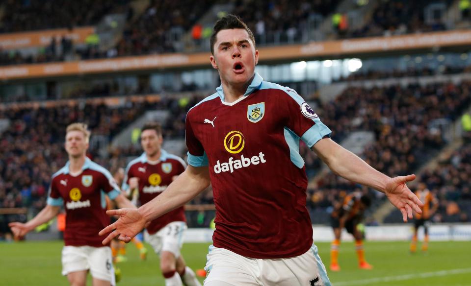 Michael Keane has impressed for Burnley this season in his first Premier League campaign