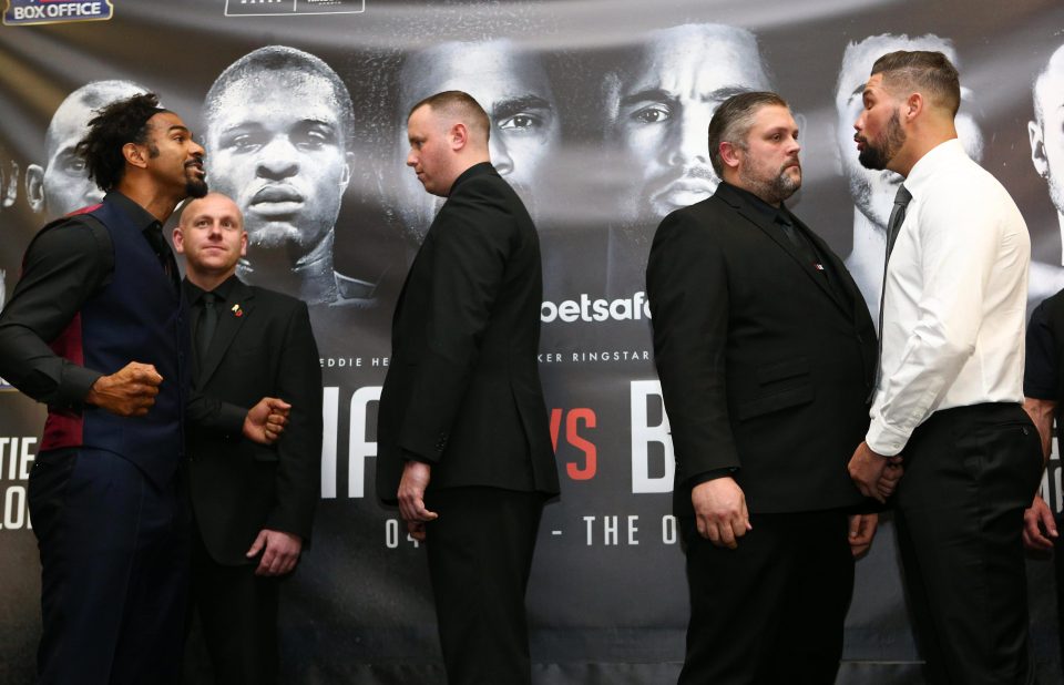  Haye made the remarks as he attended a pre-fight press conference with Bellew in the north west this week