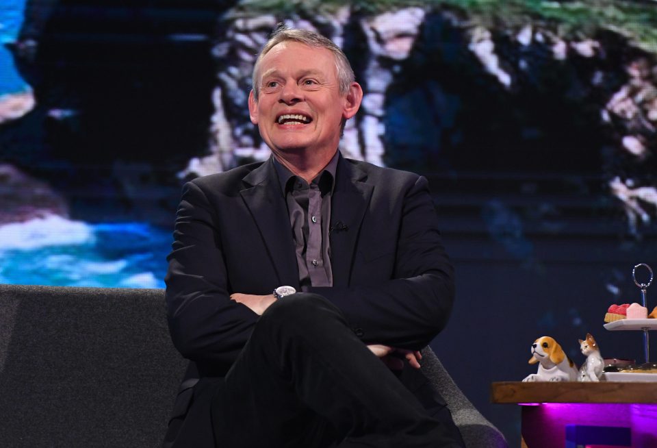  Martin Clunes appearing on the show was a shameless attempt to promote ITV in the most favourable light as possible