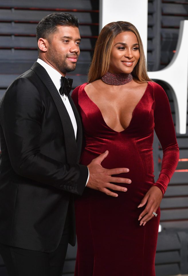  Ciara is expecting her second child - and first with husband Russell Wilson