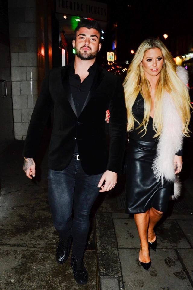  Bianca Gascoigne arrived with new flame Rogan O'Connor arm in arm