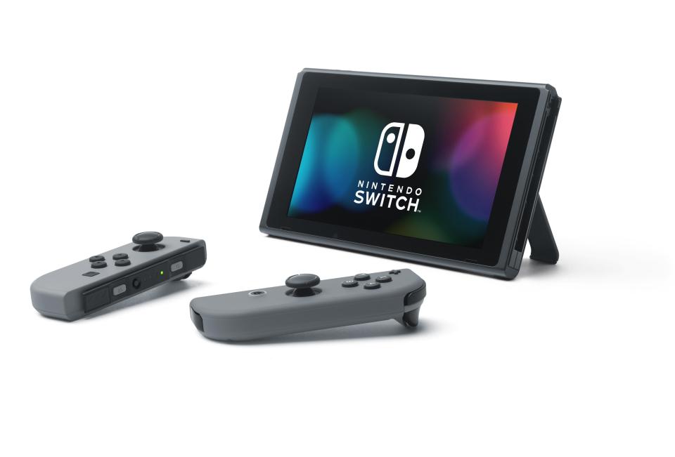  The Nintendo Switch is a home console which is also portable